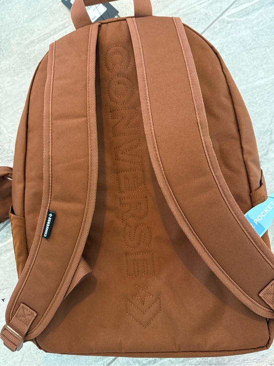 converse leather backpack brown 10024562-A01 Premium Straight Edge Backpack Unisex Beige, Beige, One Size, BACKPACK : Buy Online at Best Price in KSA Large main compartment with zipper closure Converse Go 2 Patterned Backpack